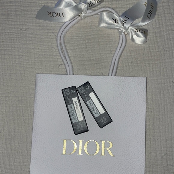 BRAND NEW x2 Dior Velvet 100 Nude Look & Satin 720 Icone Rouge Dior Lipsticks - Picture 3 of 5